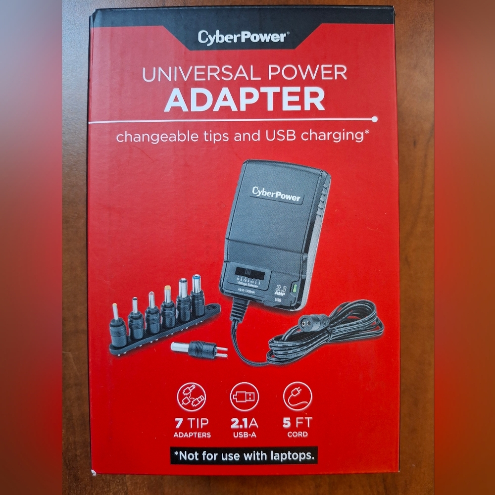 CyberPower Universal Power Adapter CPUAC1U1300